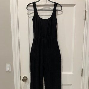 Reformation Black Jumpsuit Size L